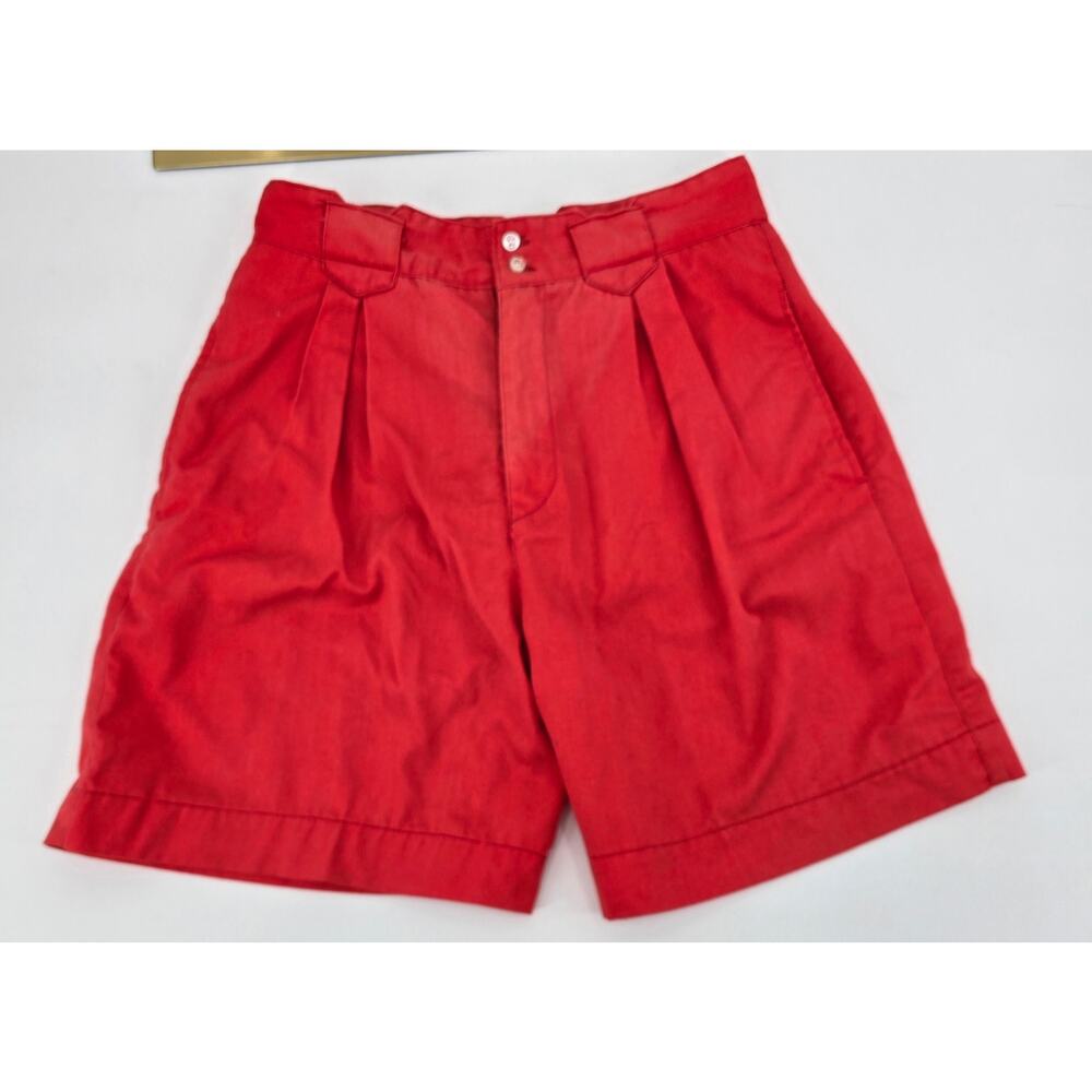 Vintage 1970's/1980's  Tennis Chino Ultra High Waisted‎ Shorts